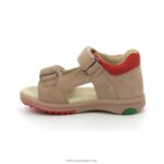 Kickers plazabi bege laranja V24TH401 crianças - Image 5