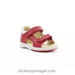 Kickers plazabi vermelho cinza V24TH394 crianças