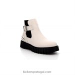 Kickers pontapé fantasia branco V24TH198 mulheres