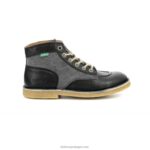 Kickers pontapé lenda preta V24TH363 homens - Image 3
