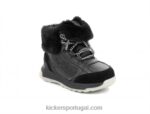 Kickers preto fofinho V24TH857 crianças