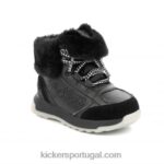 Kickers preto fofinho V24TH857 crianças
