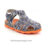Kickers rua da marinha de verão V24TH395 crianças