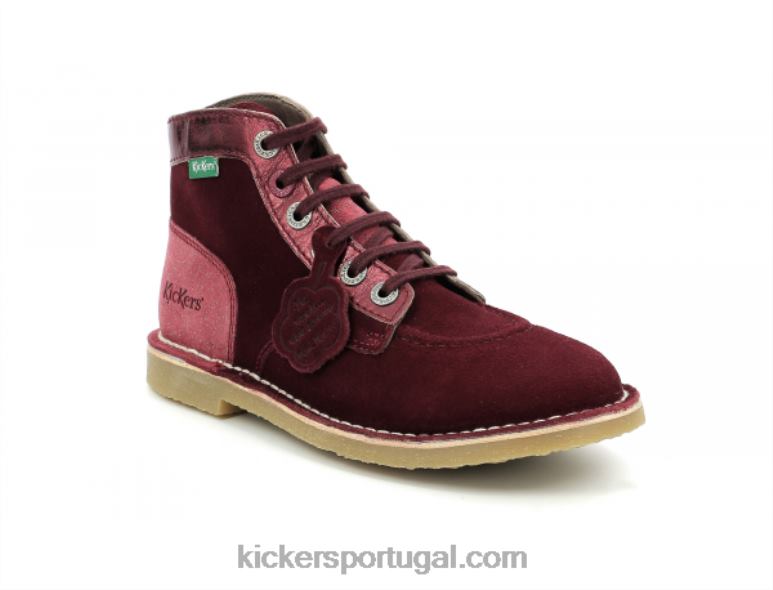 kickers_ruibarbo_vermelho_kicklegend_v24th278_mulheres.jpg Kickers ruibarbo vermelho kicklegend V24TH278 mulheres - Image 1
