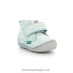 Kickers sabio azul claro plumetis V24TH801 crianças