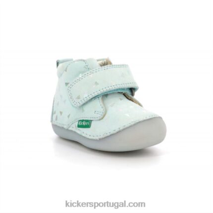 Kickers sabio azul claro plumetis V24TH801 crianças