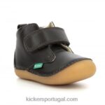 Kickers sabio marrom escuro V24TH790 crianças