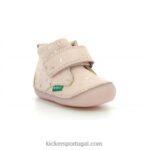 Kickers sabio plumetis rosa claro V24TH802 crianças