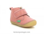 Kickers sabio rosa antigo V24TH791 crianças