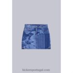 Kickers saia azul V24TH1052 unissex