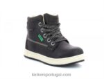 Kickers sim wpf preto V24TH999 crianças
