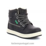 Kickers sim wpf preto V24TH999 crianças