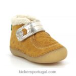 Kickers so schuss fantasia de ouro amarelo V24TH828 crianças