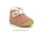 Kickers so schuss fantasia de ouro rosa V24TH827 crianças