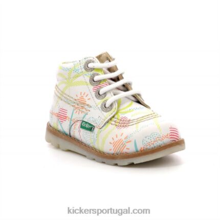 Kickers sol branco nononeo V24TH865 crianças