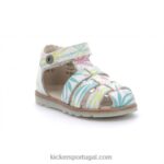 Kickers sol branco nonopi V24TH662 crianças