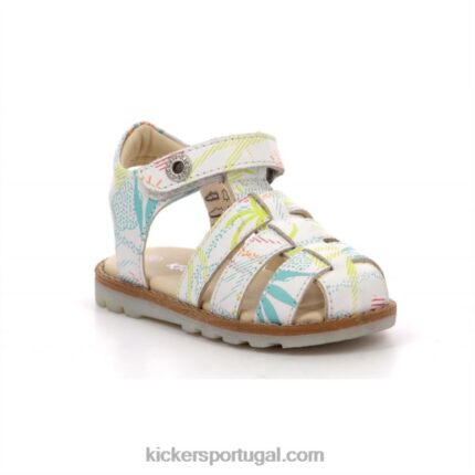 Kickers sol branco nonosti V24TH632 crianças