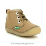 Kickers soniza camelo leve V24TH786 crianças