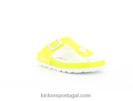 Kickers soockie neon amarelo V24TH759 crianças