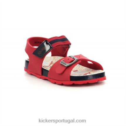 Kickers sostreet red navy surf V24TH574 crianças