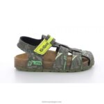 Kickers sosummer caqui amarelo estampado V24TH489 crianças - Image 3