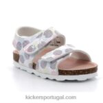 Kickers Summerkro white dots multico V24TH634 crianças