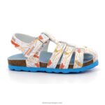 Kickers surf branco bronzeado de verão V24TH651 crianças - Image 3