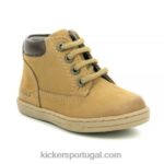 Kickers tackland camelo marrom V24TH906 crianças