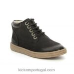 Kickers tackland preto V24TH877 crianças