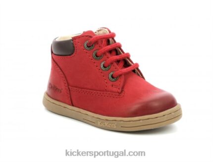 Kickers tackland vermelho V24TH874 crianças