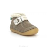 Kickers tão schuss taupe ouro fantasia V24TH826 crianças - Image 2