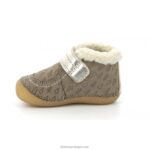 Kickers tão schuss taupe ouro fantasia V24TH826 crianças - Image 5