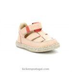 Kickers trato rosa claro V24TH538 crianças