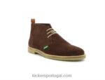Kickers tyl marrom escuro perm V24TH371 homens