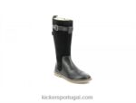 Kickers tyoube preto V24TH1011 crianças