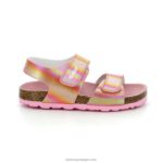 Kickers verãokro arco-íris rosa V24TH585 crianças - Image 3