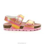Kickers verãokro arco-íris rosa V24TH657 crianças - Image 3
