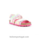 Kickers verãokro branco multico étnico V24TH755 crianças