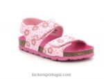 Kickers verãokro flor rosa claro V24TH562 crianças