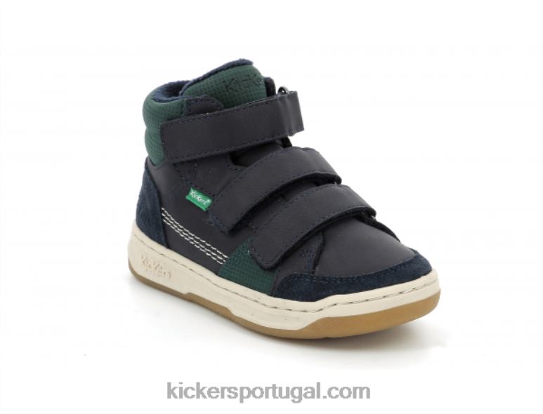 kickers_verde_marinho_kroisy_v24th940_criancas.jpg Kickers verde marinho kroisy V24TH940 crianças - Image 1