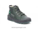 Kickers verde marinho lindo V24TH990 crianças