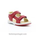 Kickers vermelho platino cinza V24TH386 crianças