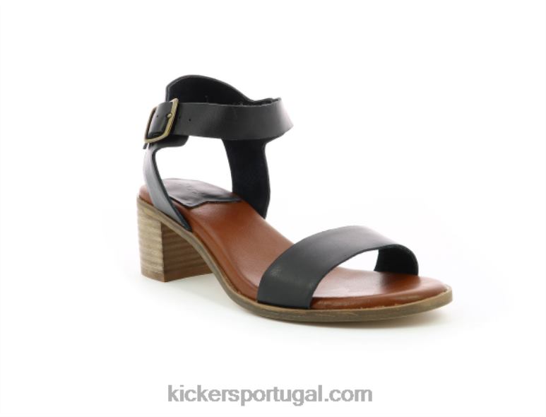 kickers_volou_preto_liso_v24th21_mulheres.jpg Kickers volou preto liso V24TH21 mulheres - Image 1