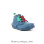 Kickers wazzap azul verde V24TH804 crianças