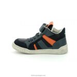 Kickers wincky cdt azul marinho cinza laranja V24TH938 crianças - Image 5