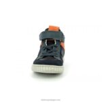 Kickers wincky cdt azul marinho cinza laranja V24TH938 crianças - Image 6