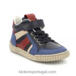 Kickers wincky cdt azul marinho vermelho V24TH994 crianças