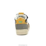 Kickers wincky cdt cinza preto amarelo V24TH986 crianças - Image 4