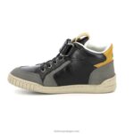 Kickers wincky cdt cinza preto amarelo V24TH986 crianças - Image 5