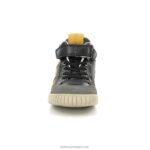 Kickers wincky cdt cinza preto amarelo V24TH986 crianças - Image 6